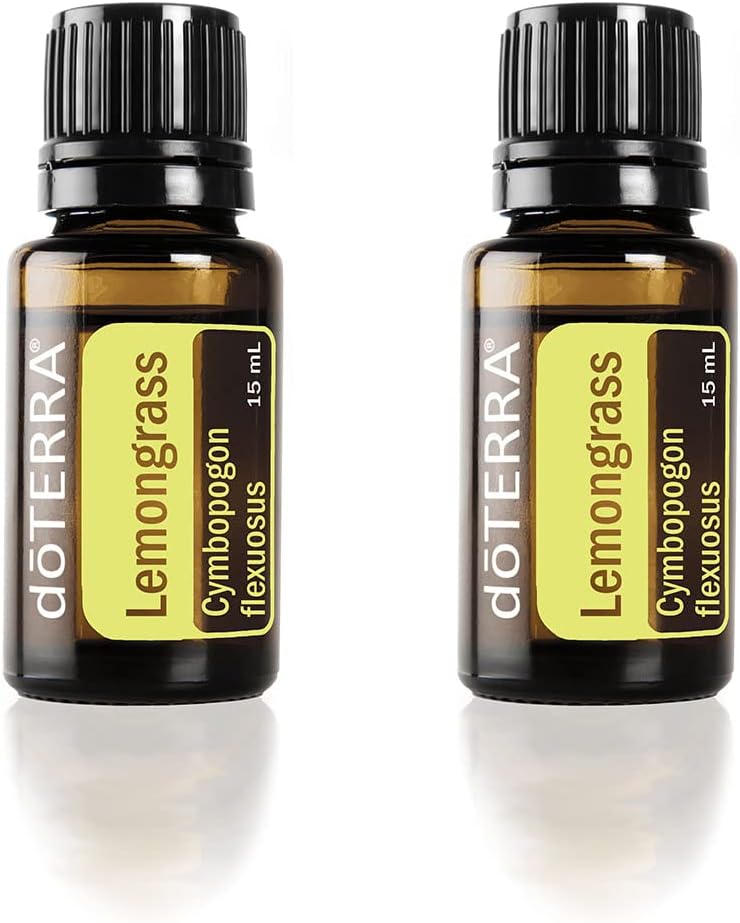 doTERRA - Lemongrass Essential Oil - 15 mL - 2 Pack