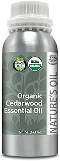 Best Cedarwood Essential Oil 100% Pure Certified Organic Therapeutic Grade 1 Lb
