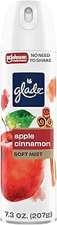 Glade Odor Fighting Soft Mist Air Freshener Room Spray, Apple Cinnamon, 7.3oz., 1 count