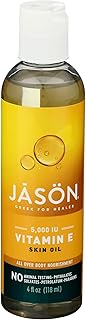 Vitamin E 5,000 IU Oil - All Over Body Nourishment Jason Natural Cosmetics 4 oz Liquid