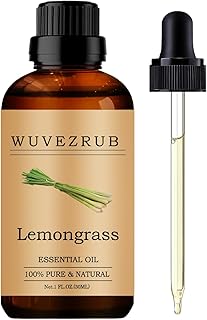 Lemongrass Essential Oils, 30ML Pure and Natural Essential Oil for Aromatherapy Diffuser - Lemongrass / 1 Fl Oz