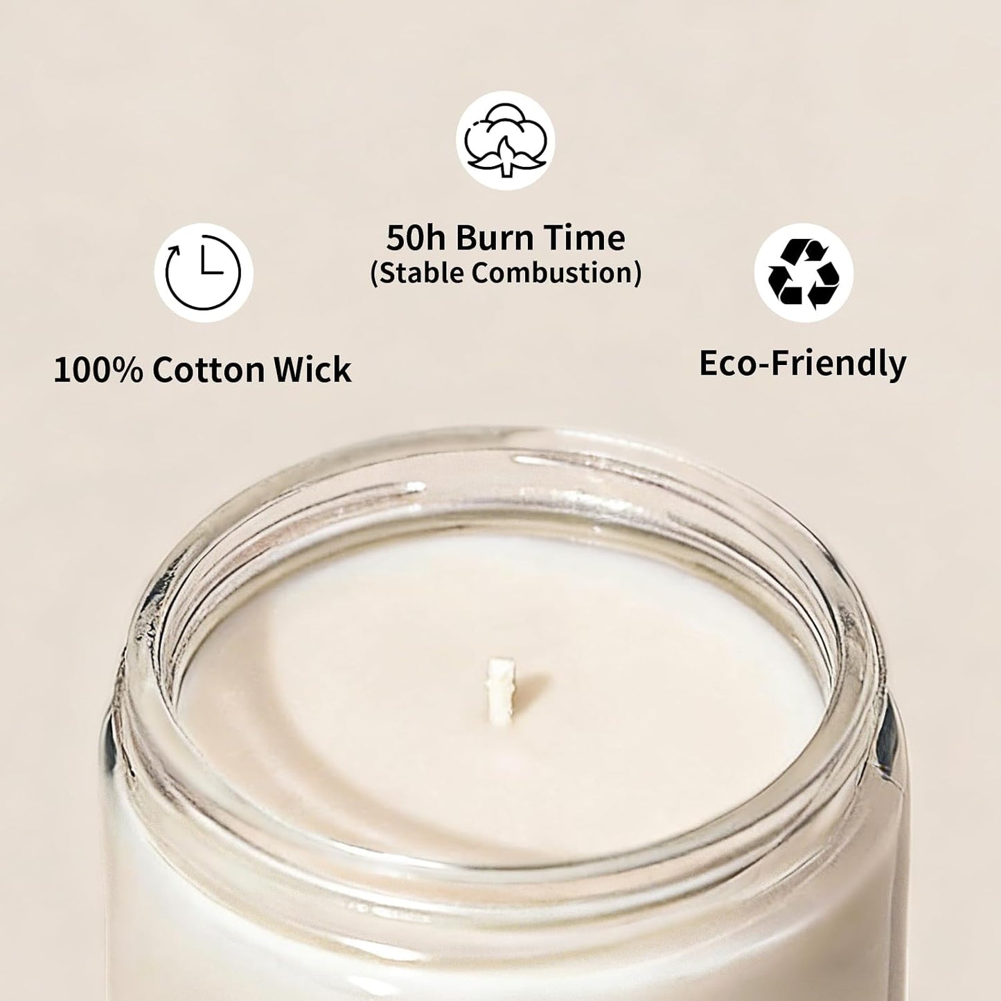 Mothers Day Gifts for Mom from Daughter Son, Funny Moms Birthday Gift Ideas - Lavender Scented Soy Wax Candle