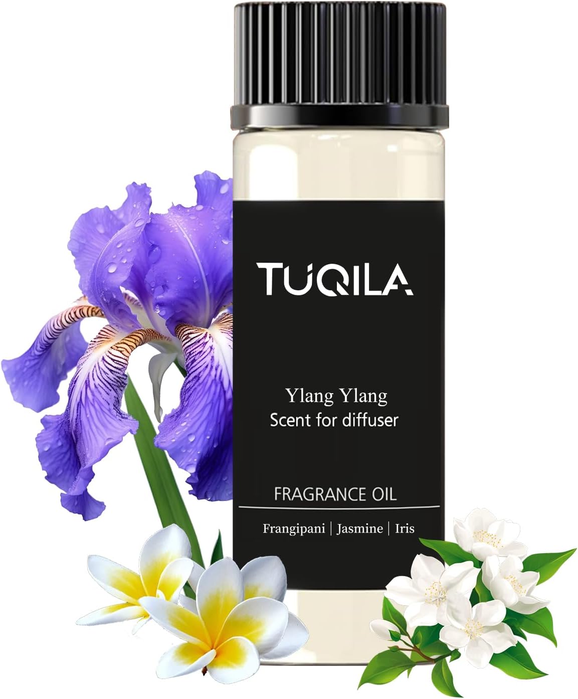 20ml Ylang Ylang Waterless Essential Oil, Sensual Tuberose Jasmine Luxury Hotel Scent for Diffusser, Romantic Aromatherapy Oil for Home, Ofice, Car & Spa