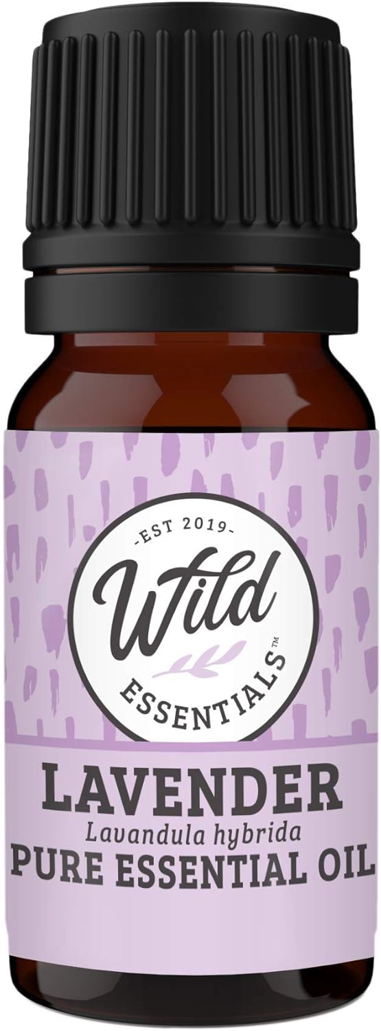 Wild Essentials 4-Piece 100% Pure Therapeutic Grade Essential Oil Sampler Set - Aromatherapy Gift Set - Includes Lavender, Peppermint, Lemongrass and Orange- 5ml Bottles