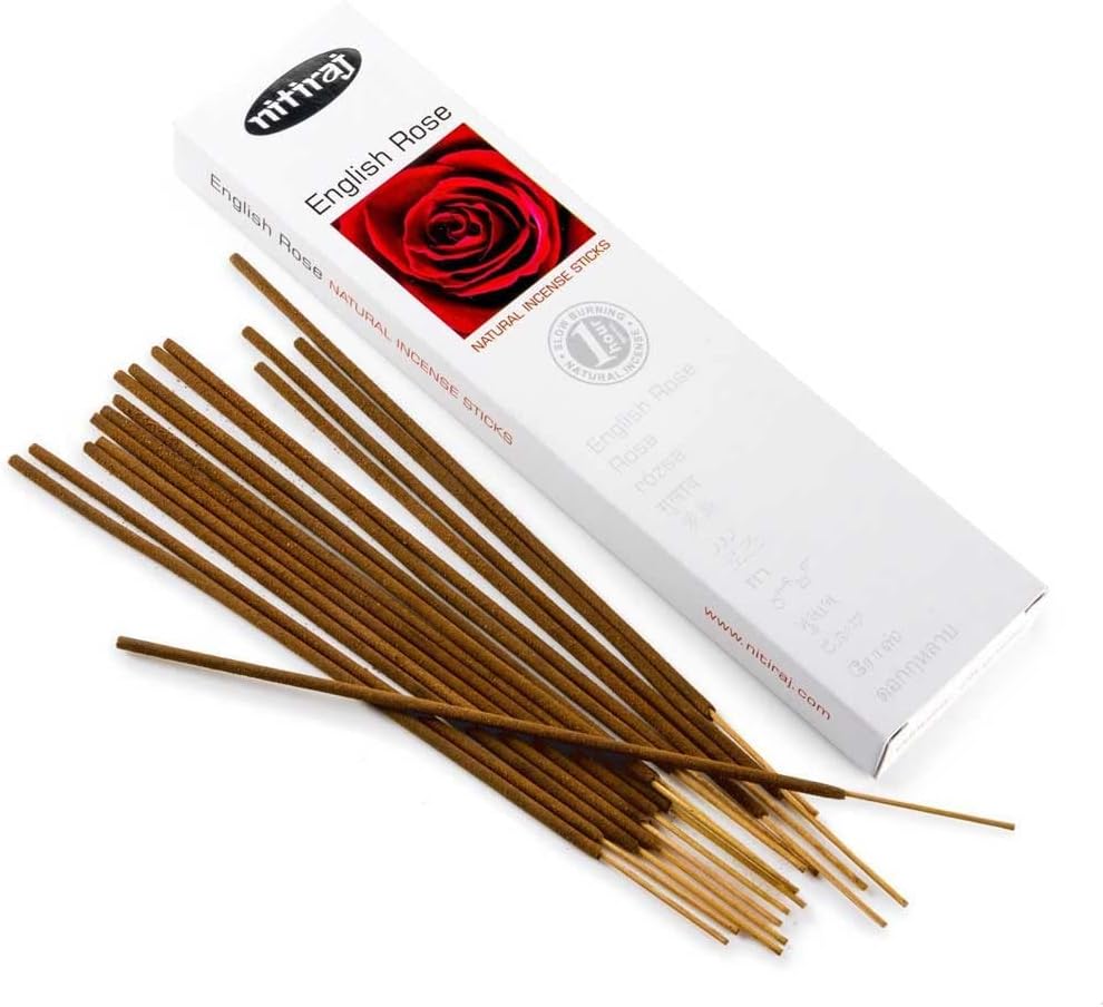 Nitiraj Platinum Natural Incense Sticks Slow Burning 1hr. 2Pack Lavender
