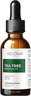 Tea Tree Essential Oil by Velona - 1 Fl Oz | Therapeutic Grade for Aromatherapy Diffuser Undiluted