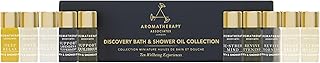 Aromatherapy Associates Essential Oil Blends – Luxury Shower and Body Oils for Dry Skin, Daily Aromatherapy Care for Men & Women, 10-Pack (0.10 fl oz Each) in Decorative Gift Box