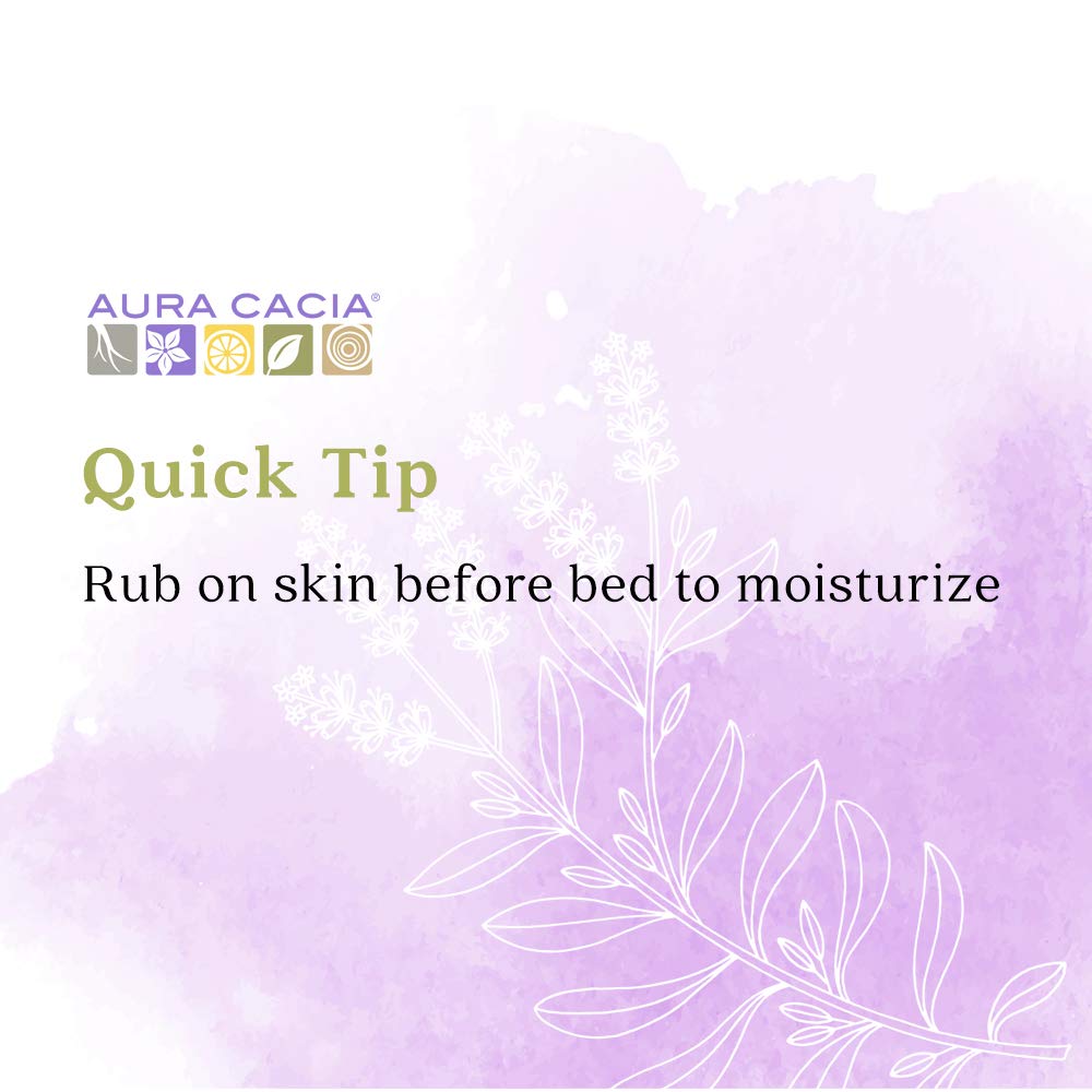 Aura Cacia Ready-to-Use Lavender Essential Oil in Fractionated Coconut Oil | GC/MS Tested for Purity | 4 fl. oz.