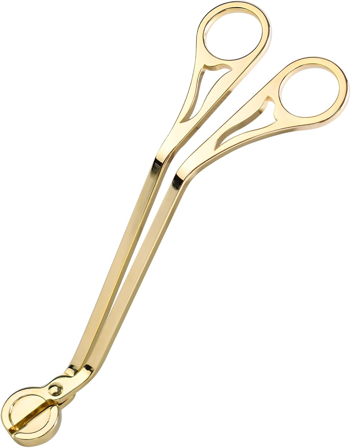 Candle Wick Trimmer, Wick Cutter Scissor Reaches, Deep Into Prevent Soot Buildup Candle Accessories (Gold)