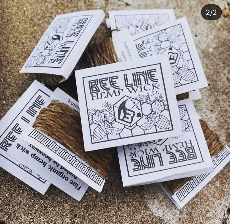 Bee Line Organic Hemp Wick (Set of 3)