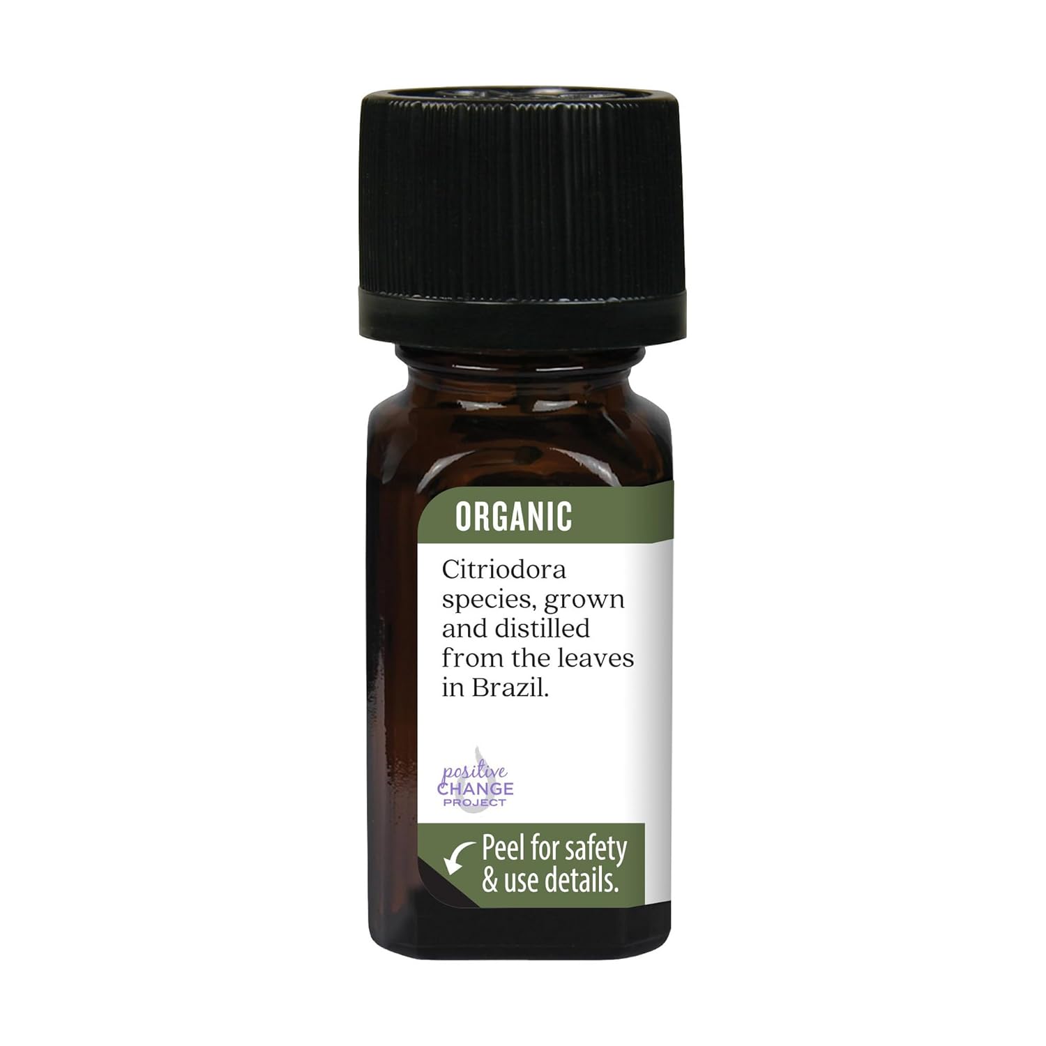 Aura Cacia Organic Lemon Eucalyptus Essential Oil, 0.25 FZ
