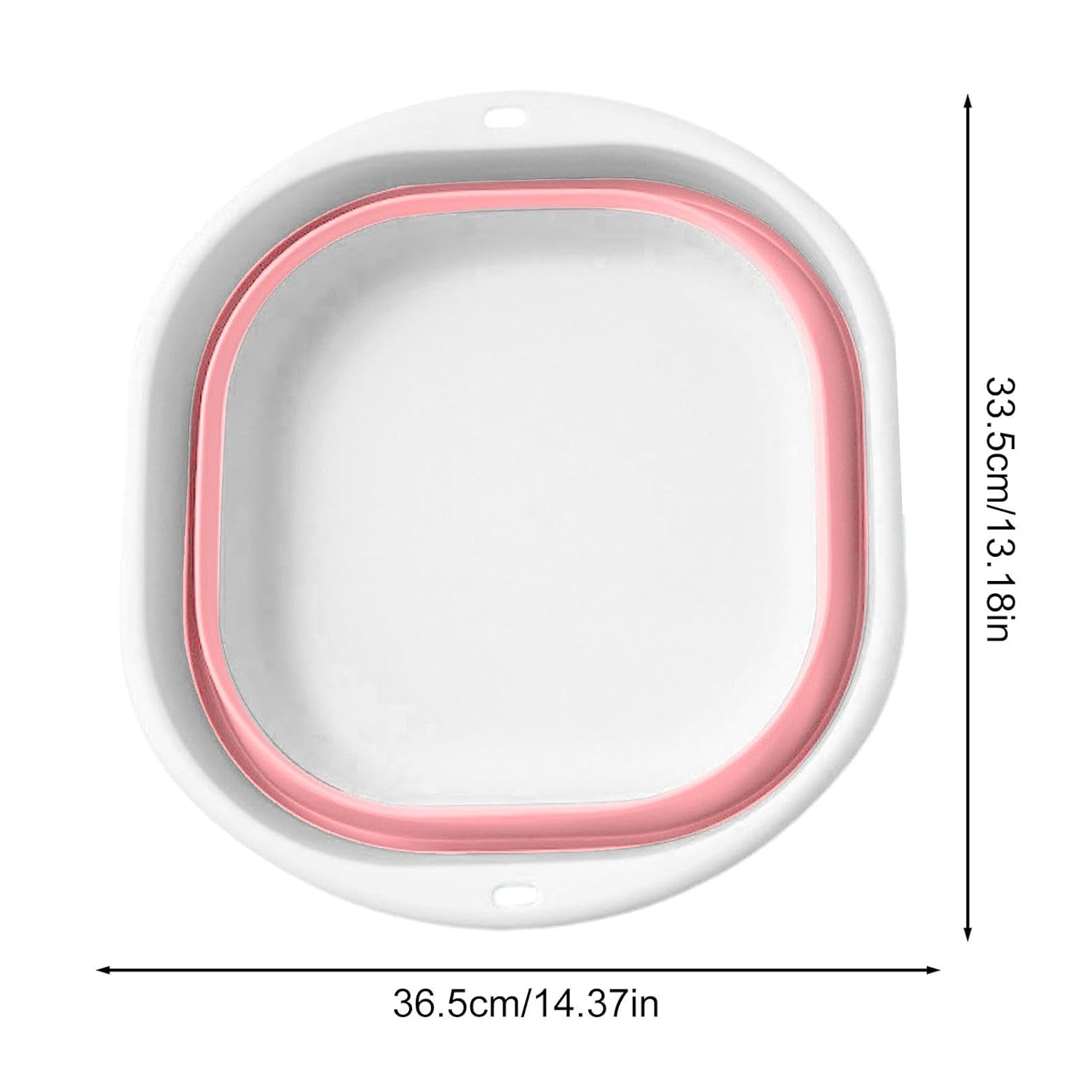 Large Size 36.5x33.5x25cm Foldable Collapsible Face Basin – Portable Sink for Dorm, Travel, Camping