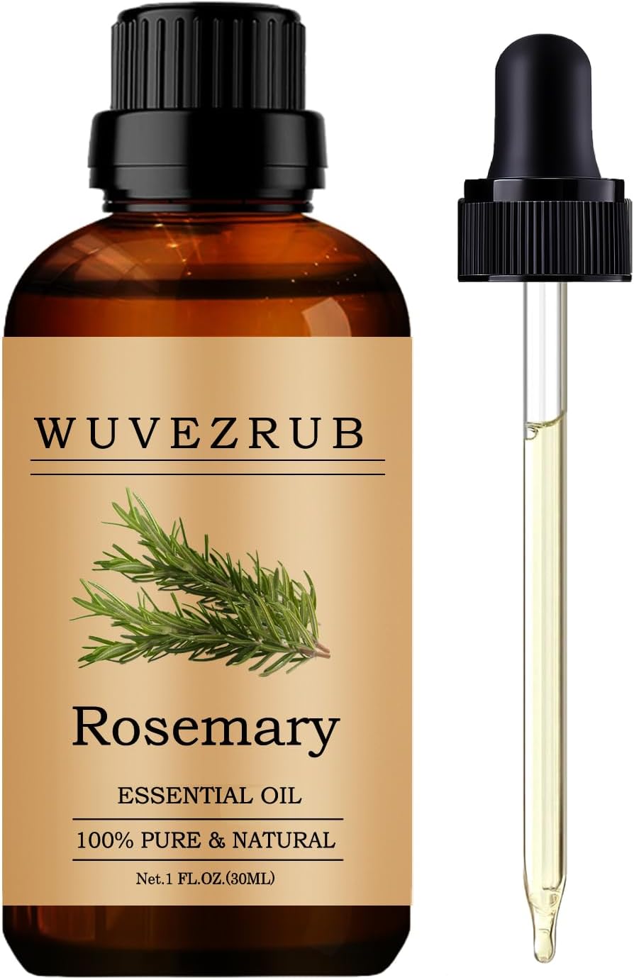 Rosemary Essential Oils, 30ML Pure and Natural Essential Oil for Aromatherapy Diffuser - Rosemary /1 Fl Oz