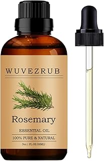 Rosemary Essential Oils, 30ML Pure and Natural Essential Oil for Aromatherapy Diffuser - Rosemary /1 Fl Oz
