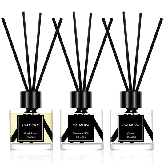 CALMORA Reed Diffuser Set of 3