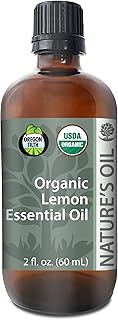 Best Lemon Essential Oil Pure Certified Organic Therapeutic Grade 60ml