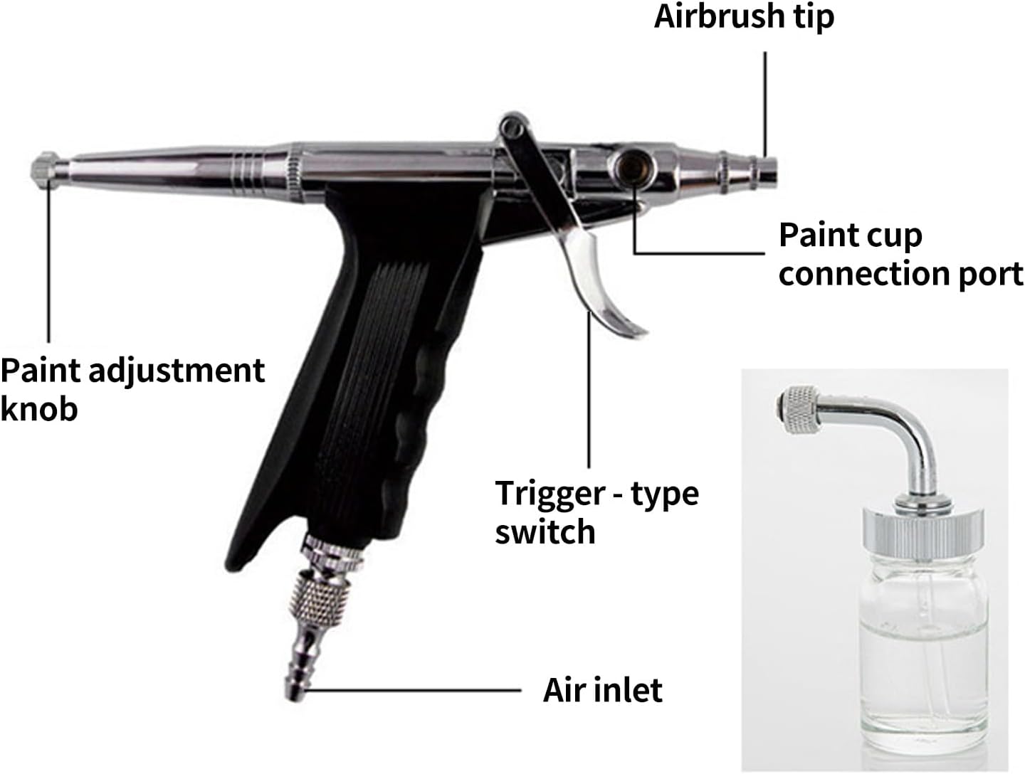 Facial Oxygen Injector Spray Gun Deep Moisturizing Skin Rejuvenation, Atomization Fine Mist Sprayer for Hydrating, Oil Control Portable Home Beauty Salon Use
