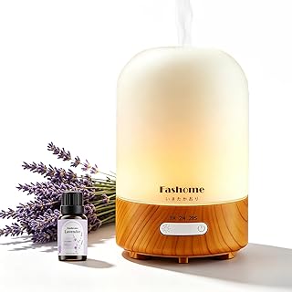 Essential Oil Diffuser for Home, Ultrasonic Cool Mist Air Aromatherapy Humidifier, Mini Scent Air Machine Portable Aroma Diffuser with Changing Lights & Auto Shut-Off for Home Bedroom Office Yoga