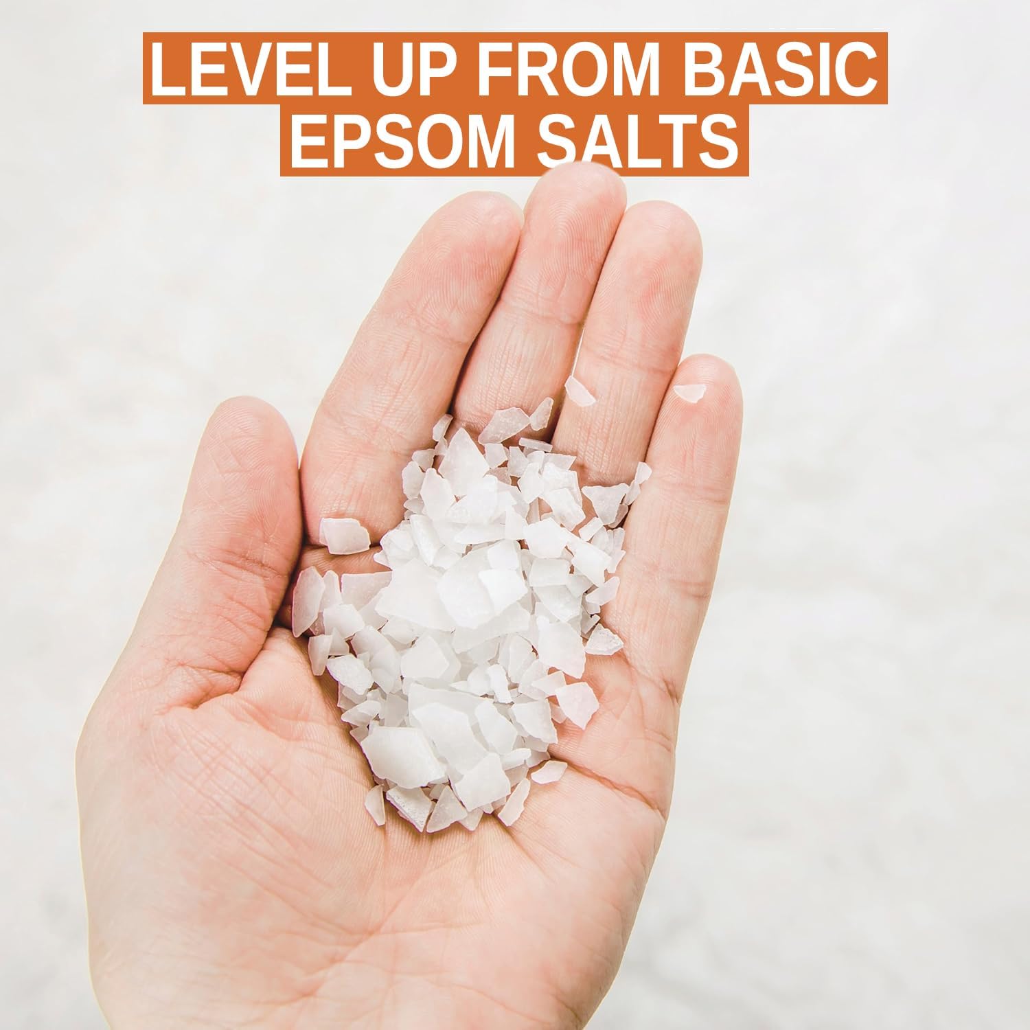 Natural Solution Magnesium Chloride Flakes 3.7 lbs | Pure Magnesium Bath Soak for Muscle Recovery, Stress Relief, and Relaxation | Therapeutic Grade Soaking Salt for Sore Muscles