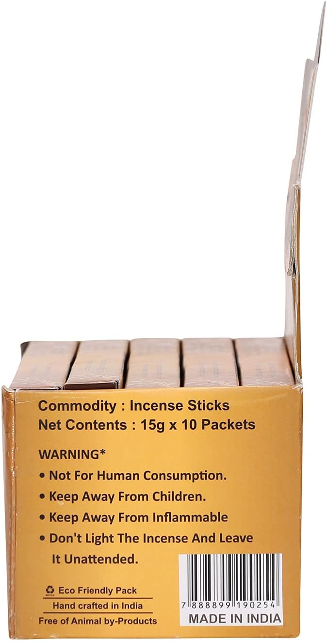 Dwaraka - Incense Sticks - Sandalwood, 100 Incense Sticks, All Natural, Chemical Free