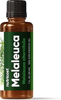 Nutricost Melaleuca (Tea Tree) Essential Oil - 100% Pure Melaleuca Oil - 1 Fl Oz (30 ml)