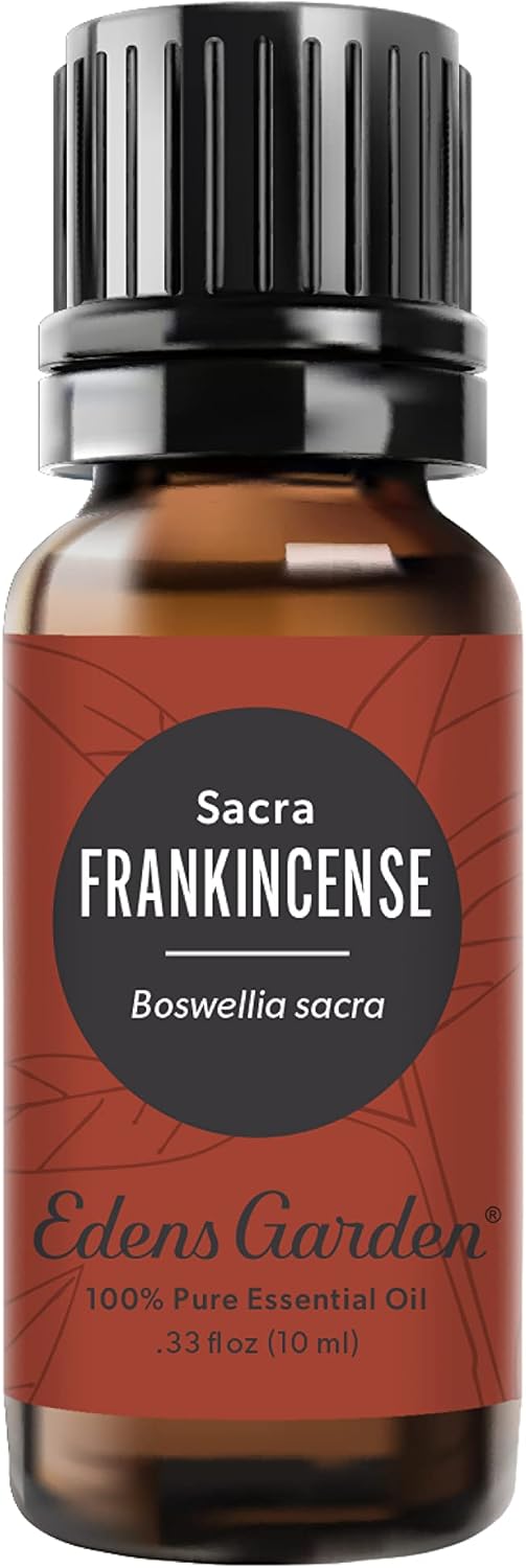 Edens Garden Frankincense- Sacra Essential Oil- 100% Pure Premium Grade, Undiluted, Natural, Therapeutic, Aromatherapy, The Best for Diffuser, Skin, Humidifiers, Kid Safe 10 ml (.33 fl oz)
