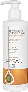 One 'n Only Hair Mask with Argan Oil, Strenghtening Restorative Mask, Helps Maintain Moisture Level for a Shiny Texture, Provides Color Protection, 8.5 Ounce
