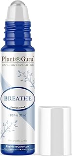 Breathe Essential Oil Blend Roll On 10 ml 100% Pure Pre-Diluted Therapeutic Grade
