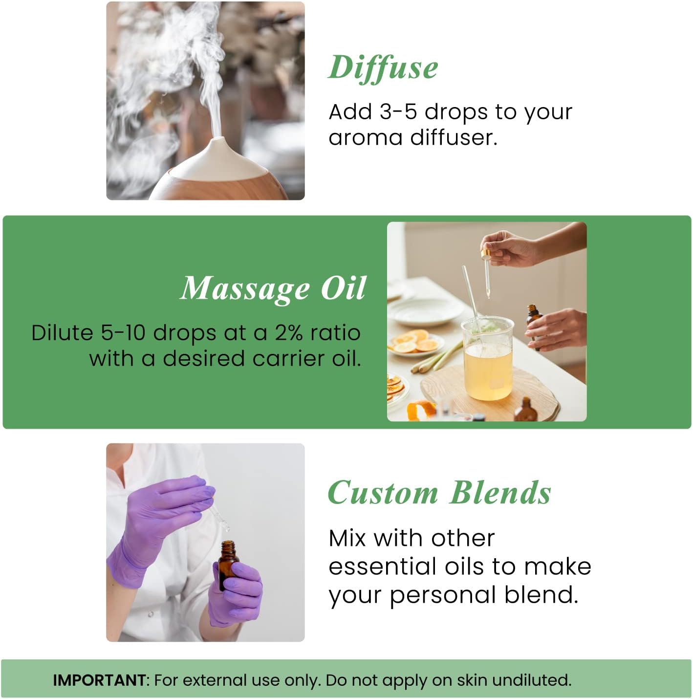 Handcraft Blends Clear & Clean Set: Tea Tree and Lemon Essential Oils – (2 x 4 Fl Oz) – 100% Pure & Natural – for Diffuser, Aromatherapy, and DIY Projects