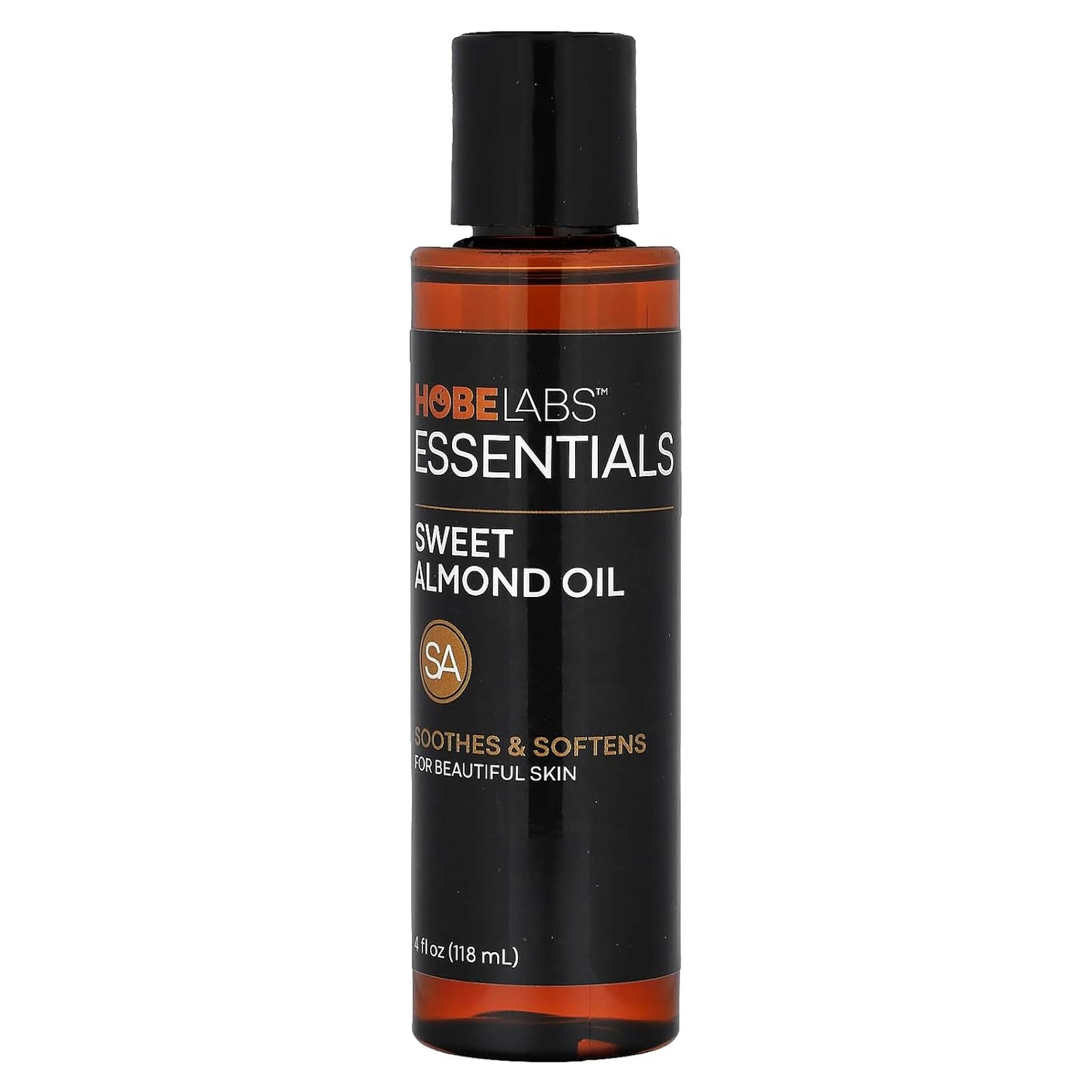 Hobe Naturals Sweet Almond Oil, 4 Fluid Ounce