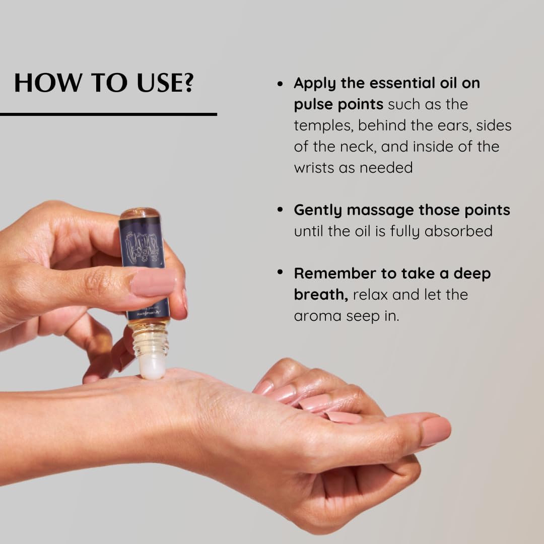 Three Kings Resin Essential Oil Roll-On | 1 x 10ml / 0.33 fl oz by Aromafume| Ideal for Spirituality & Rituals | Made with Pure Boswellia, Serrta & Natural extracts | Non-Alcoholic, Non-Toxic & Vegan