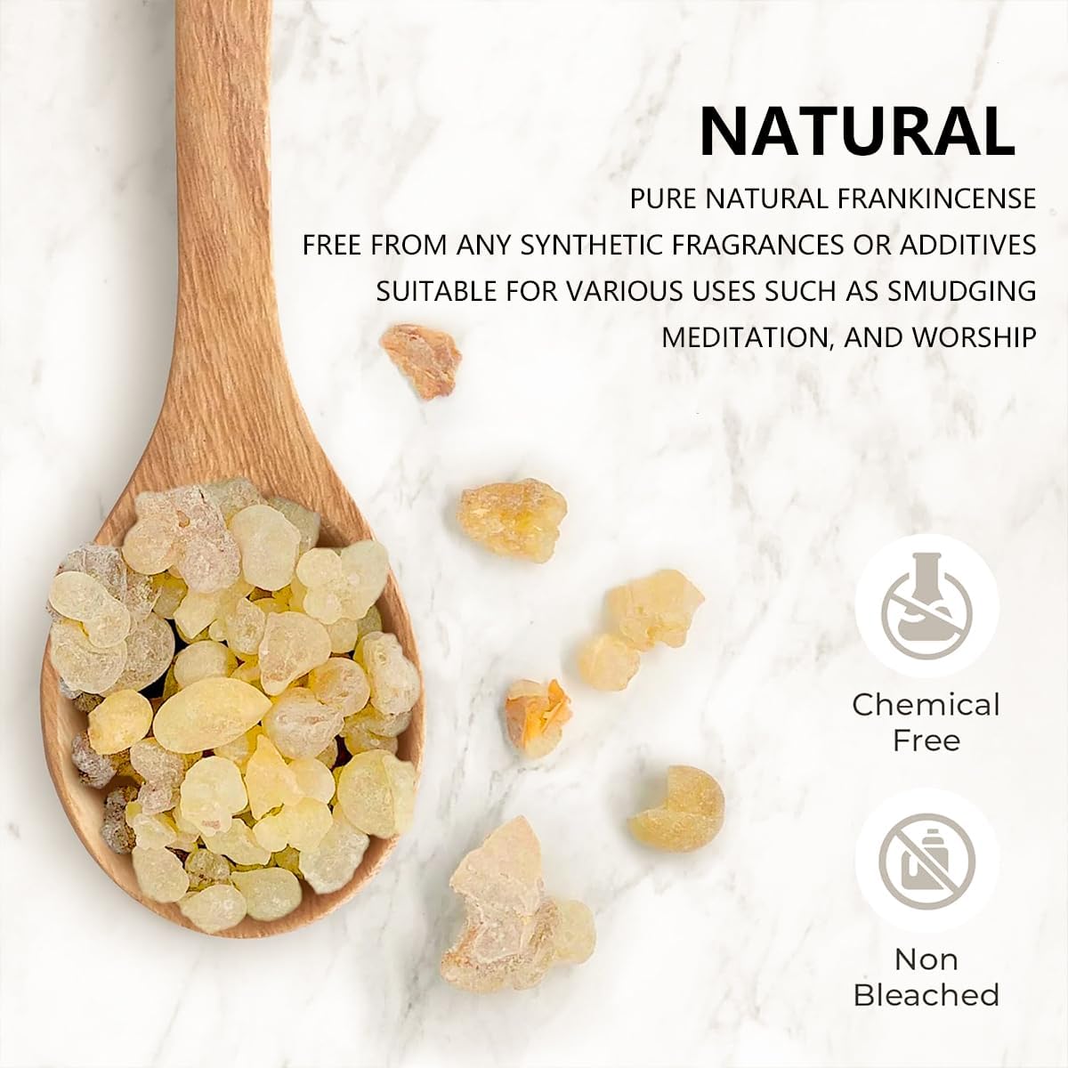 Church Incense Catholic Frankincense Powder Resin Oil 150g Natural Aromatic Premium Quality for Religious Ceremonies & Home Use (150g/5.3oz)