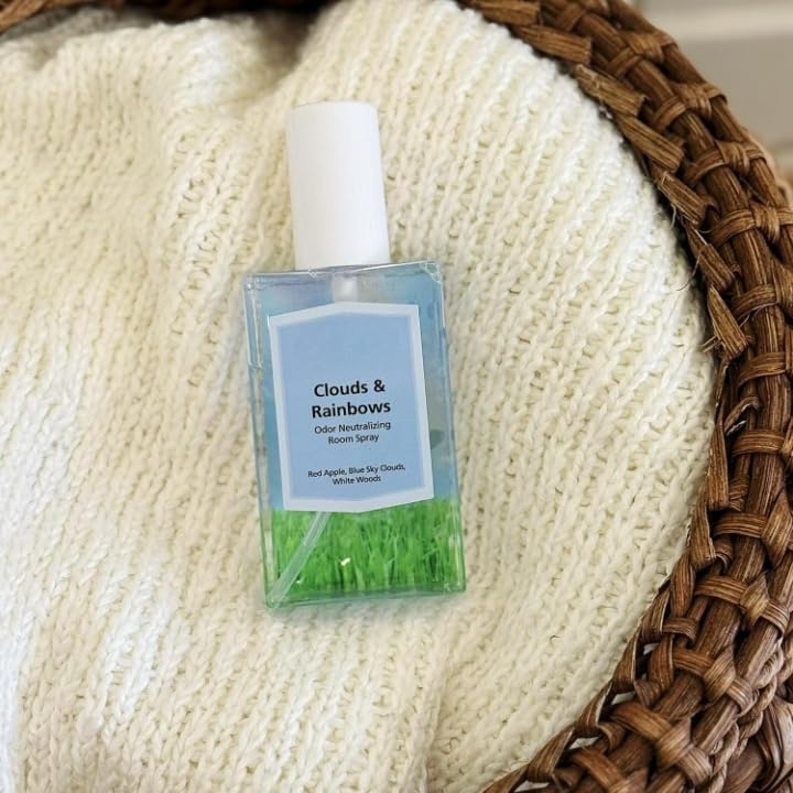 MS Scented Room & Linen Spray 3.4 fl oz (100mL) (Clouds and Rainbow)