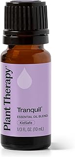 Plant Therapy Tranquil Essential Oil Blend - Peace & Calming Blend 100% Pure, Natural Aromatherapy, Grade 10 mL (1/3 oz)
