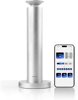 Waterless Essential Oil Diffuser with Smart App | Nebulizer, Aroma Diffuser, Fragrance, Scent Air Machine, 50 ml, Remote, Cold Air Diffuser, Aromatherapy for Home Scenting, Portable