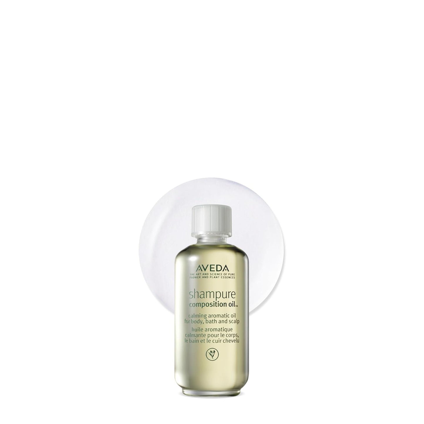 Aveda Shampure Composition Oil | Bath, Body & Scalp | with Meadowfoam Oil & Certified Organic Sunflower | Calming Aroma of Certified Organic Lavender, Petitgrain, Ylang Ylang, 1.7 Fl Oz