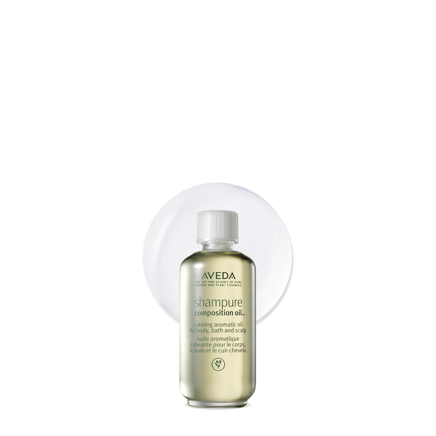 Aveda Shampure Composition Oil | Bath, Body & Scalp | with Meadowfoam Oil & Certified Organic Sunflower | Calming Aroma of Certified Organic Lavender, Petitgrain, Ylang Ylang, 1.7 Fl Oz