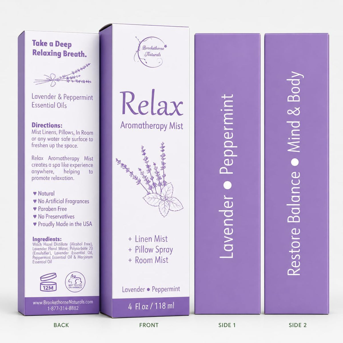 Relax Lavender Spray for Sleep
