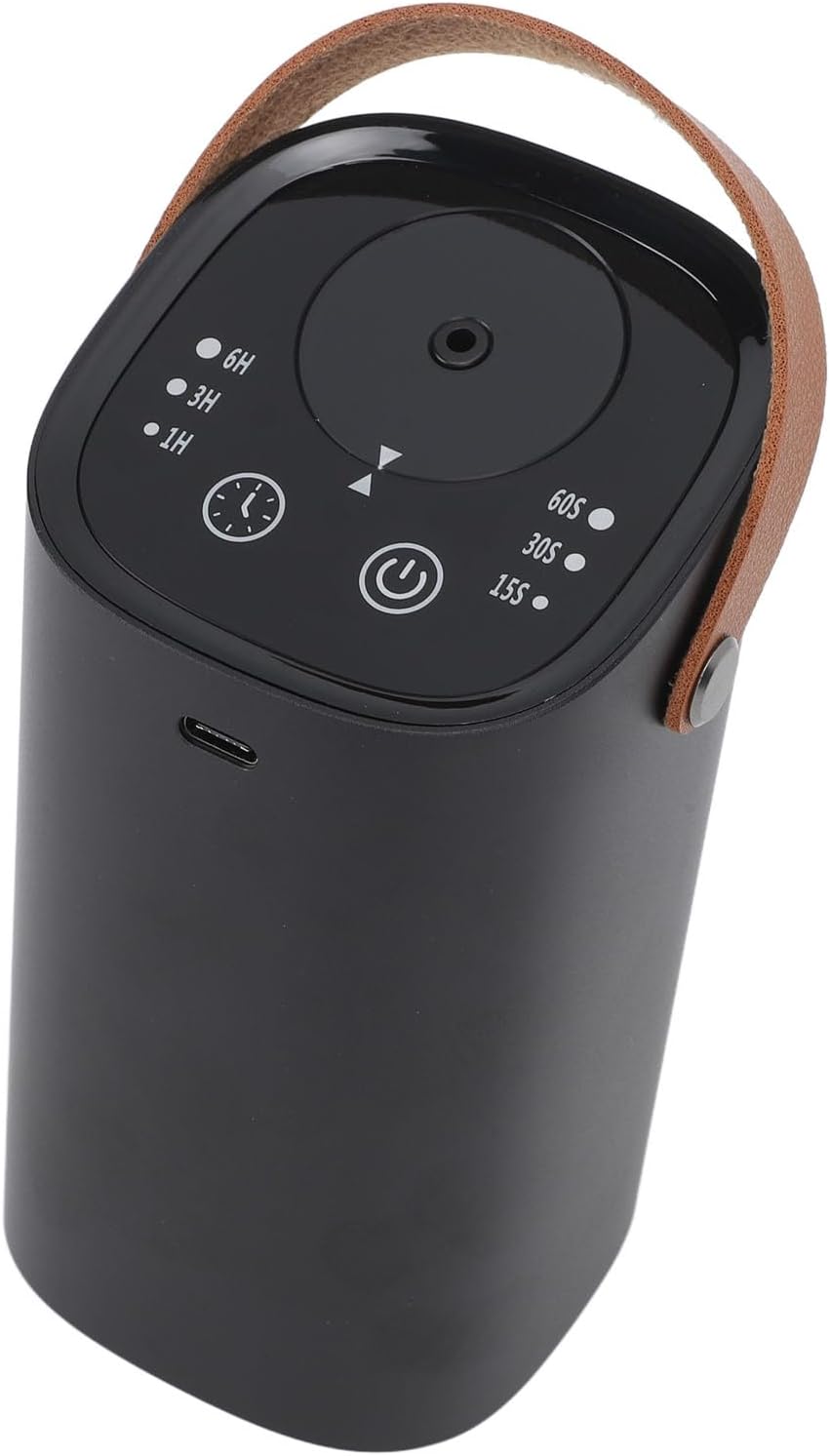 Waterless Essential Oil Diffuser, Rechargeable Portable Aromatherapy Diffuser Machine Automatic Intelligent USB Charging 20ml Capacity for Home Car Room Office