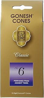 Gonesh GOCO06 Cones No.6, Perfumes of Ancient Times Incense Sticks