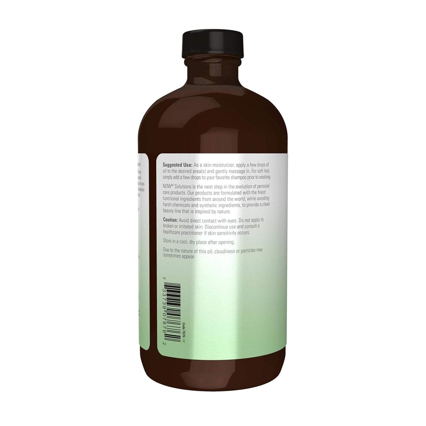NOW Solutions, Organic Castor Oil, 100% Pure Versatile Skin Care, Multi-Purpose Skin Softener, 16-Ounce