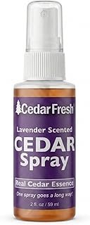 Household Essentials CedarFresh Lavender Cedar Power Spray, 2-Ounce Concentrated Essence for Blocks, Hangers, Closets, Drawers, Chests & Wardrobe Freshening