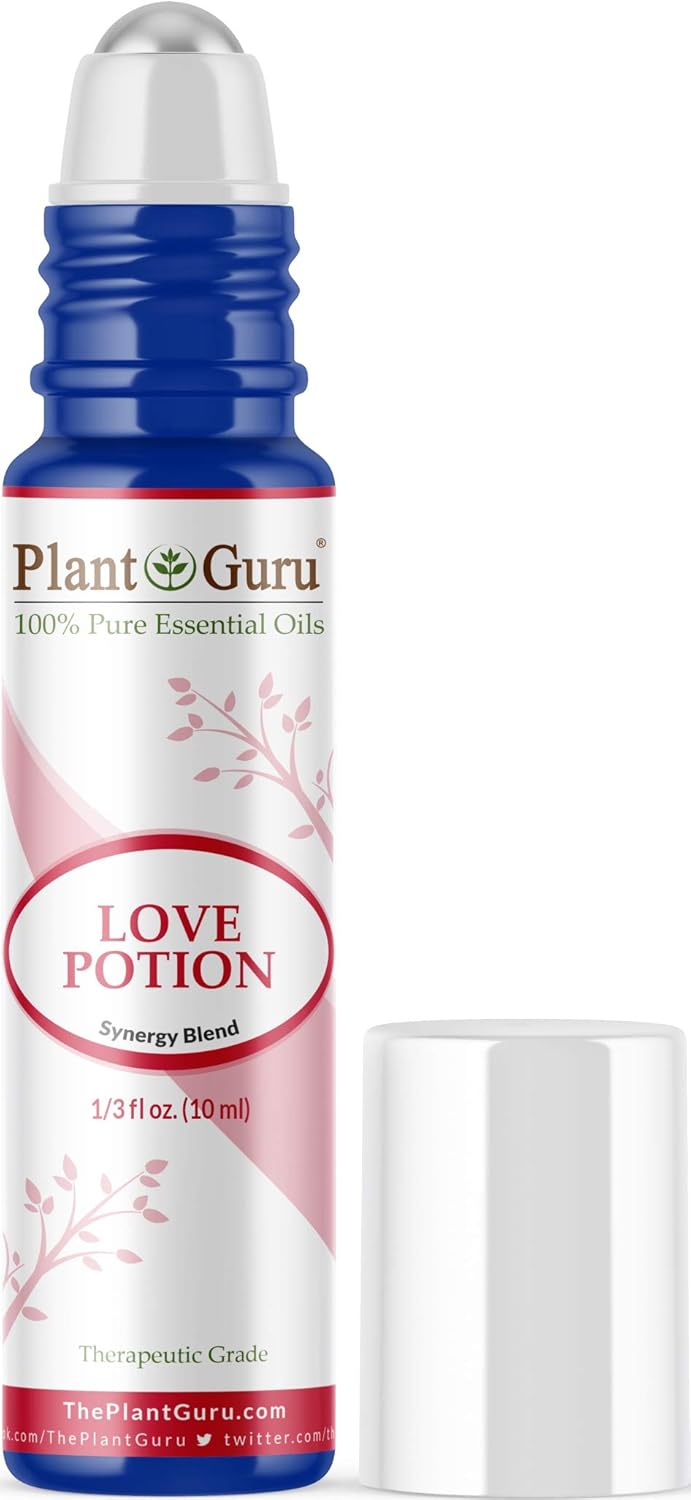 Love Potion Essential Oil Blend Roll On 10 ml 100% Pure Pre-Diluted Therapeutic Grade for Aromatherapy