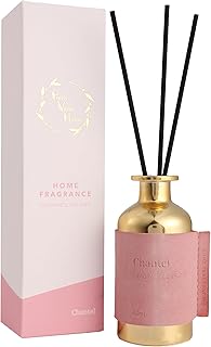 Reed Diffuser Set/Chantel / 2.7oz / Scented Diffuser with Reed Sticks, Long Lasting Home Fragrance for Room Diffuser, Bathroom Shelf Decor