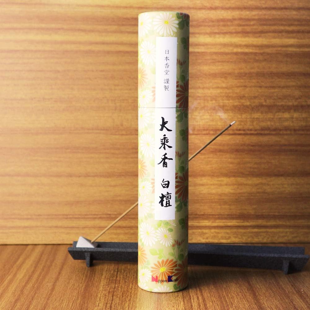 nippon kodo DAIJO-KOH Sandalwood Long-Stick 350 Sticks Japanese Quality Incense Since 1575