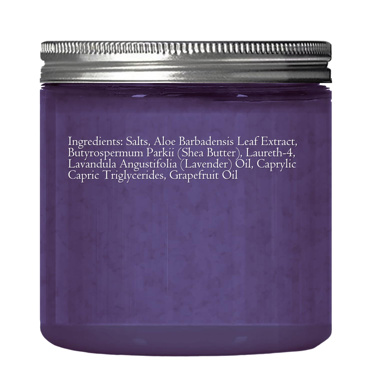 Lavender Salt Scrub 10 oz – Natural Exfoliating Body Scrub with Dead Sea & Sea Salt, Moisturizing Oils for Smooth, Soft, Radiant Skin, Spa-Quality, Paraben-Free