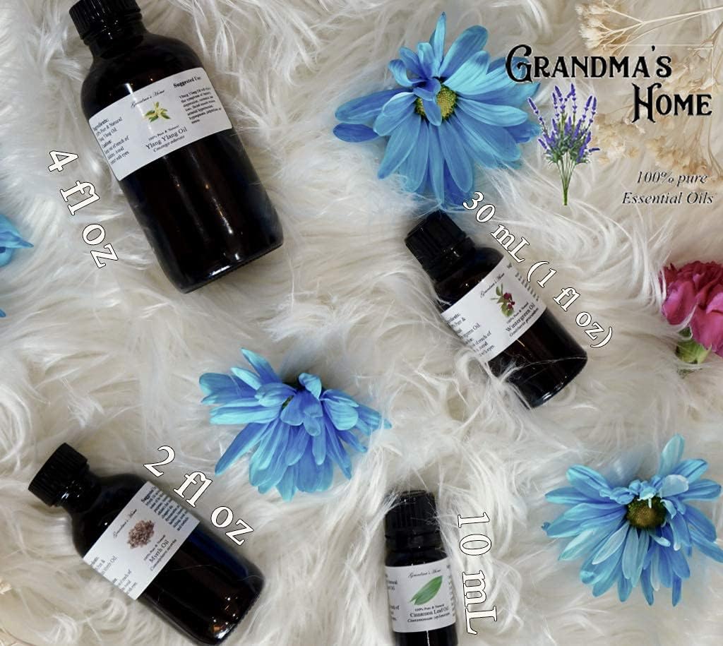 Rose Essential Oil - 2 fl oz -100% Pure and Natural - Therapeutic Grade - Grandma's Home