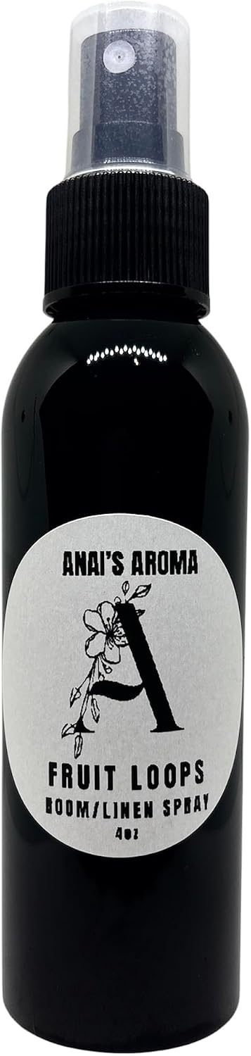Fruit Loops Room and Linen Mist Spray, 4 oz Luxury Home & Car Fragrance- Odor Eliminator-Air Freshener- Anai's Aroma