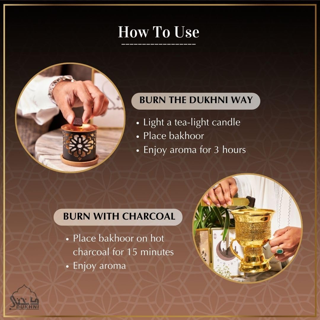 Oud Bakhoor Variety Box by Dukhni | Assorted Box | 30 Pieces Bakhor | Refill Kit | Arabic Bakhoor Incense | Islamic Gifts, Eid & Ramadan Gifts for Men and Women | Luxurious, Long Lasting