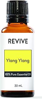 Ylang Ylang Essential Oil 30mL by REVIVEEO - 100% Pure Therapeutic Grade, for Diffuser, Humidifier, Massage, Aromatherapy, Skin & Hair Care